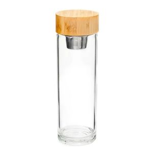 NEW Four O'clock Glass Tea Infuser Travel Mug